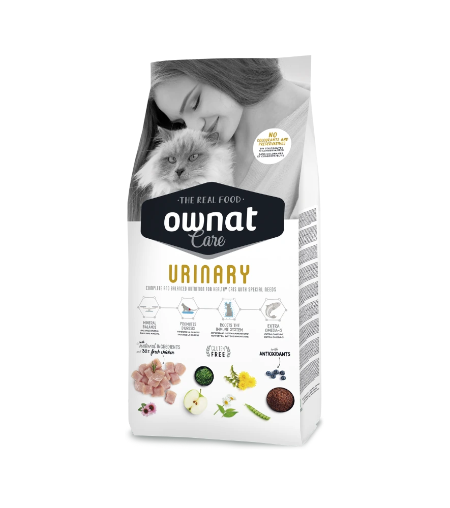 Croquettes besoins spécifiques pour chats OWNAT CARE Urinary