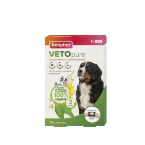 Collier répulsif antiparasitaire pour grand chien 65 cm - BEAPHAR