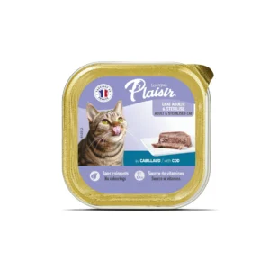 Pâtée au cabillaud 100 g pour chats Repas Plaisir