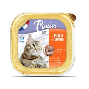 Pâtée au poulet 100 g pour chats Repas Plaisir