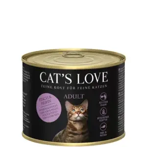 Pâtée mix poisson et poulet pour chats CAT'S LOVE