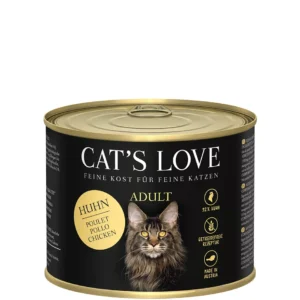 Pâtée poulet pur pour chats CAT'S LOVE