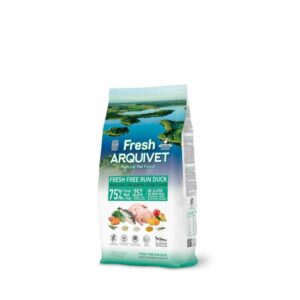 Croquettes semi-humides au canard pour chien - Arquivet