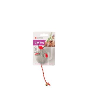 souris avec clochette pour chat - Flamingo