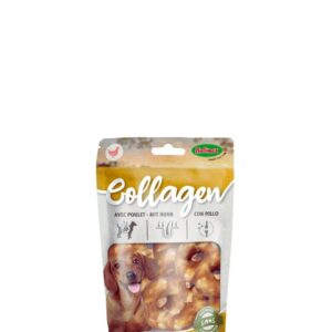 Rings collagen au poulet pour chien 70 g - Bubimex