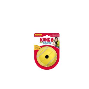 Kong Jouet Rewards Tennis Jaune pour chien - Flamingo