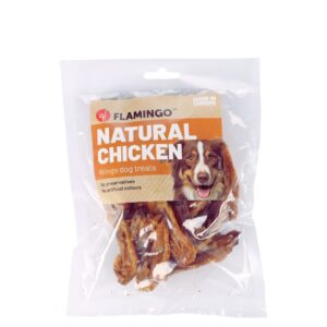 Ailes de poulet  pour chien sachet 100 g - Flamingo