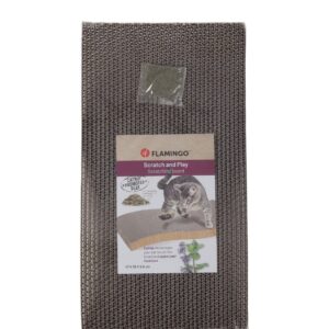 Carton à griffer Kwano Brun pour chat - Flamingo