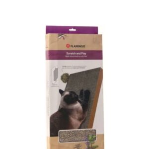 Carton à griffer Mawimbi Rectangle Brun XL pour chat - Flamingo