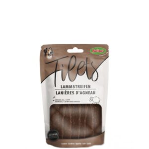 Lanières d'agneau pour chien 100 g- BUBIMEX