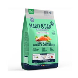 Croquettes sans céréales pour chiots moyenne et grande taille - Marly&Dan