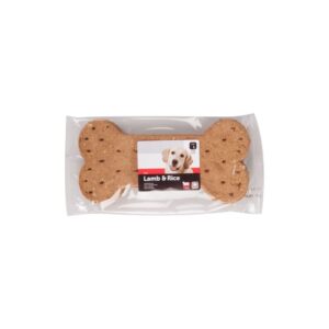 Friandise Crunch Os pour chien Agneau & Riz sachet de 3 - Flamingo