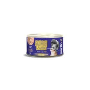 Filet au saumon&sardine pour chats 70 g- Martin Sellier